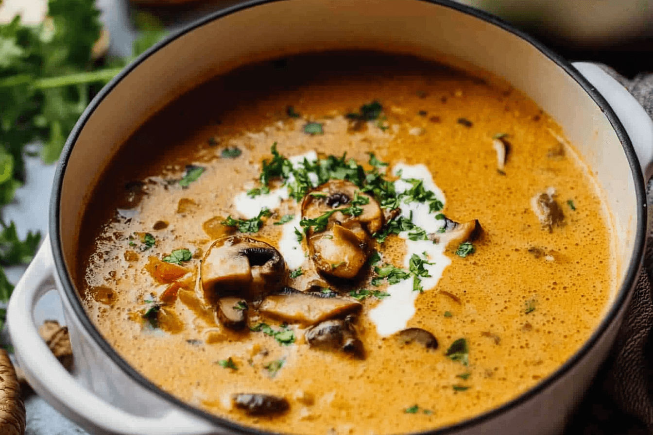 Hungarian Mushroom Soup