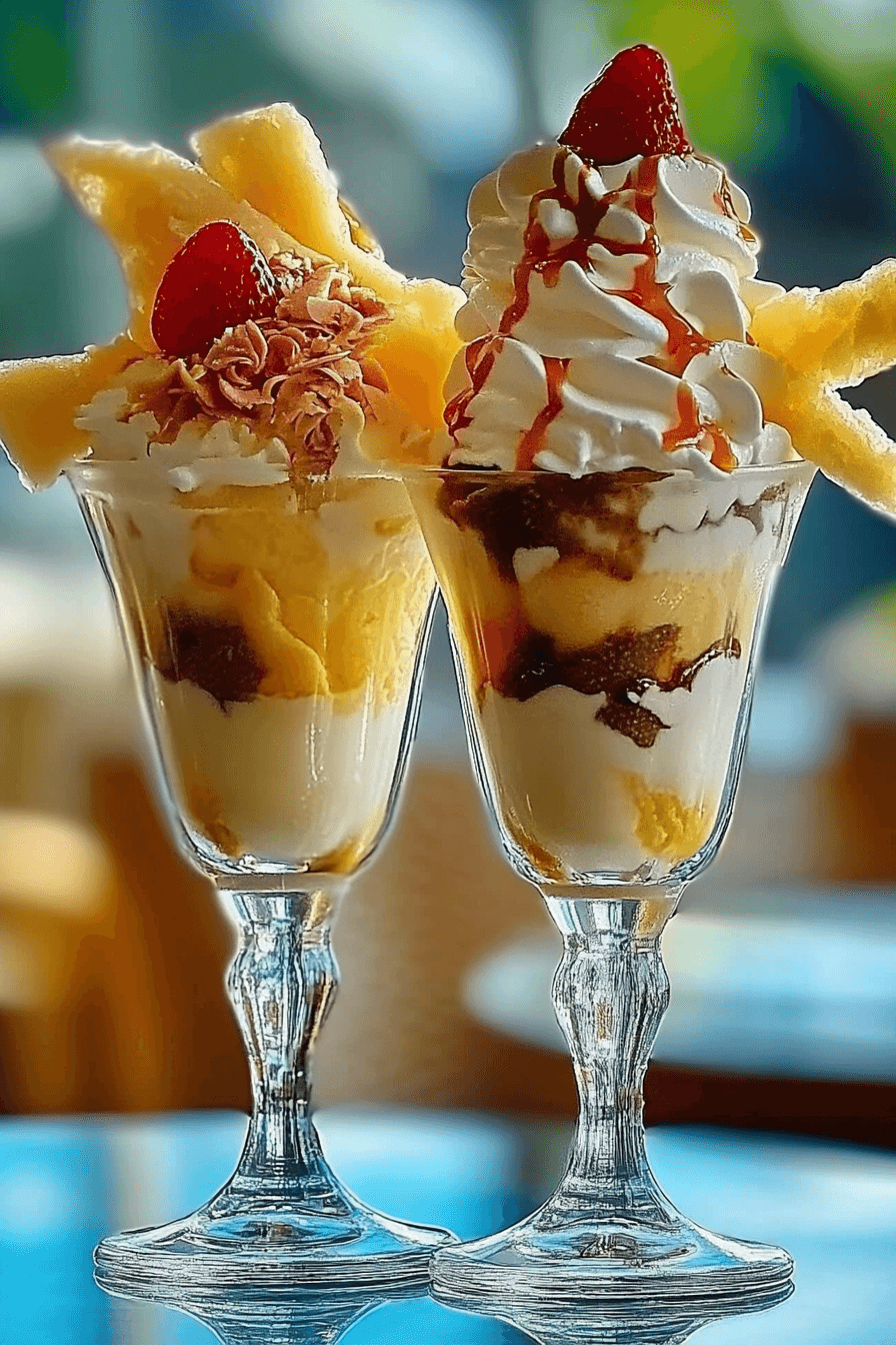 Ice Cream Sundae Piña Colada