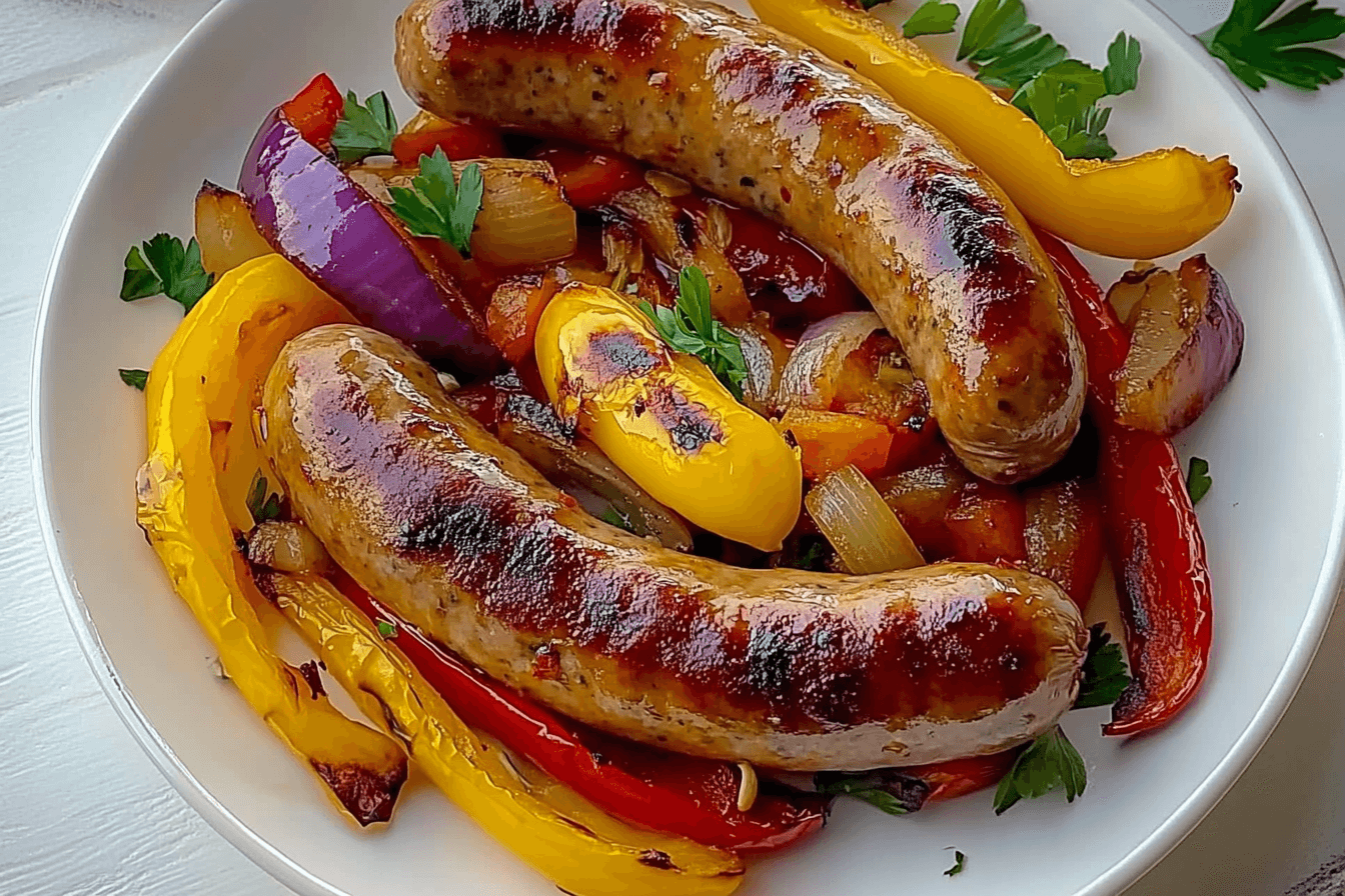 Italian Sausage with Peppers and Onions