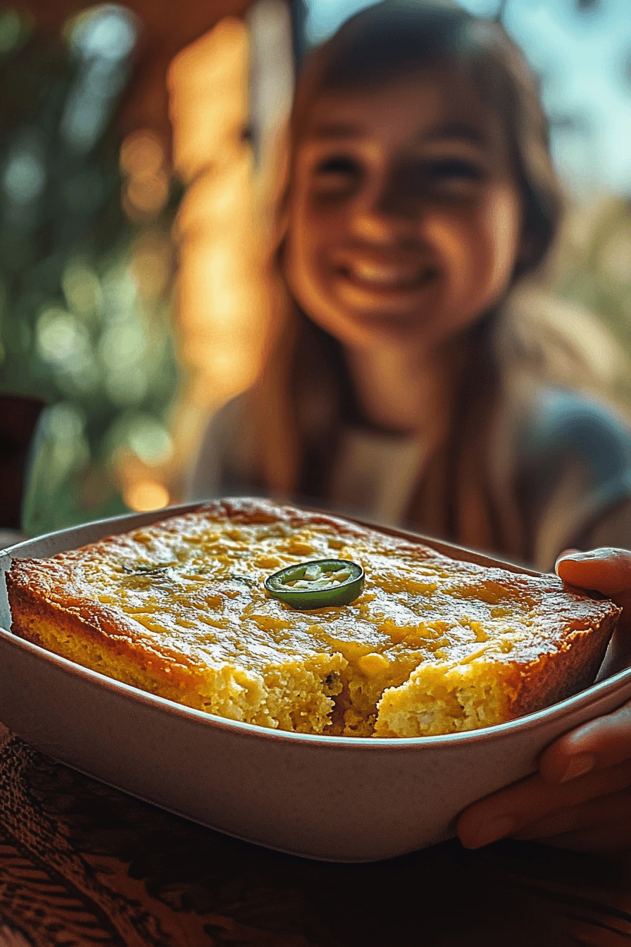 Jalapeno Pepper Jack Cornbread