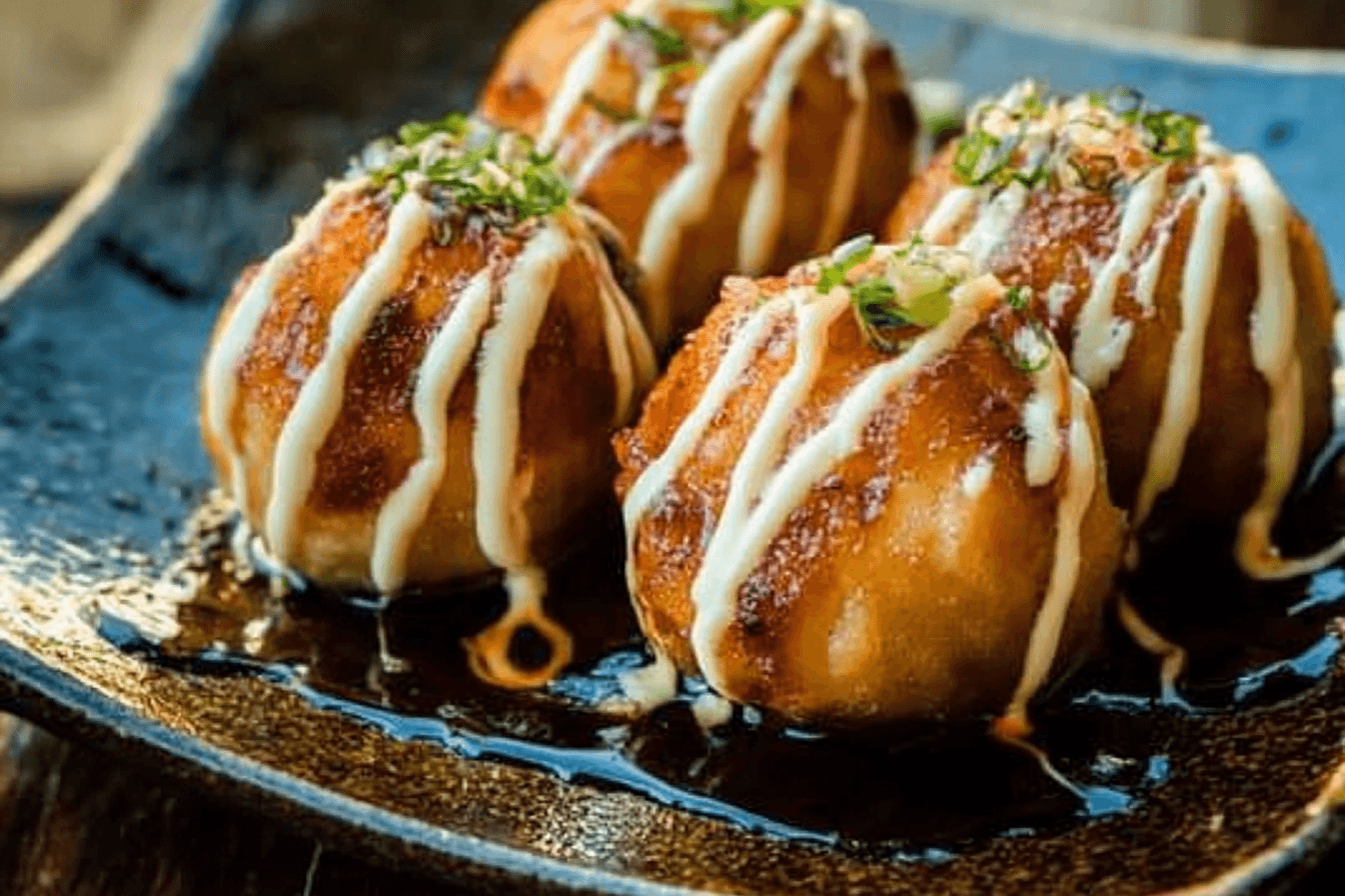 Japanese Vegan Takoyaki