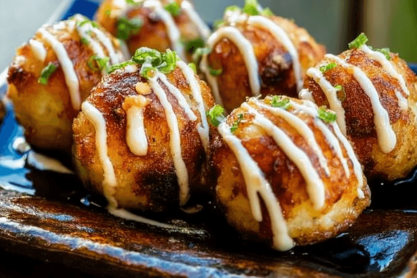 Japanese Vegan Takoyaki