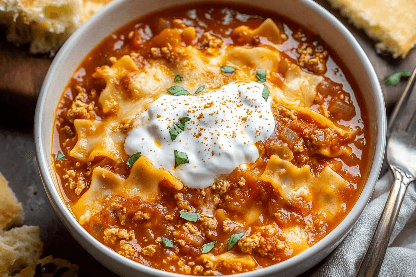 Lasagna Soup