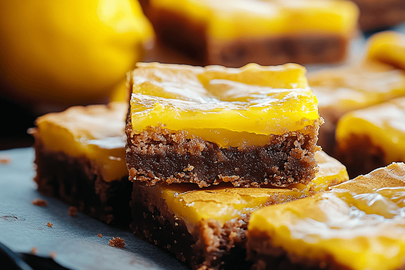 Lemon Brownies