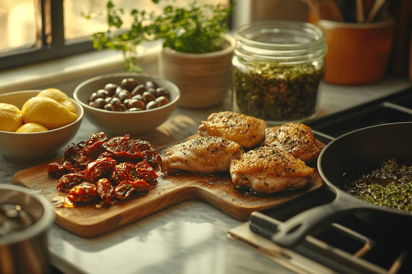 Mediterranean Chicken and Rice