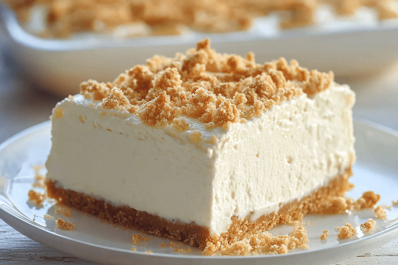 No Bake Classic Woolworth Cheesecake