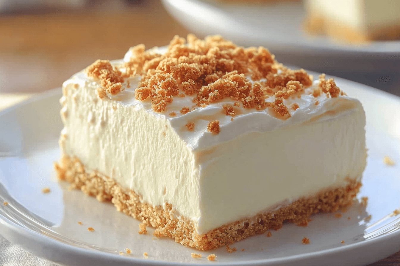 No Bake Classic Woolworth Cheesecake