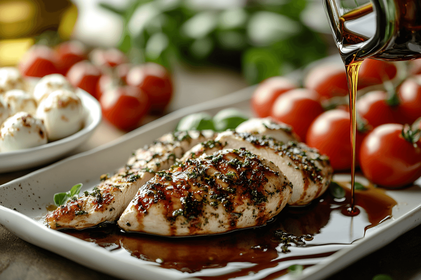 One Pan Balsamic Chicken