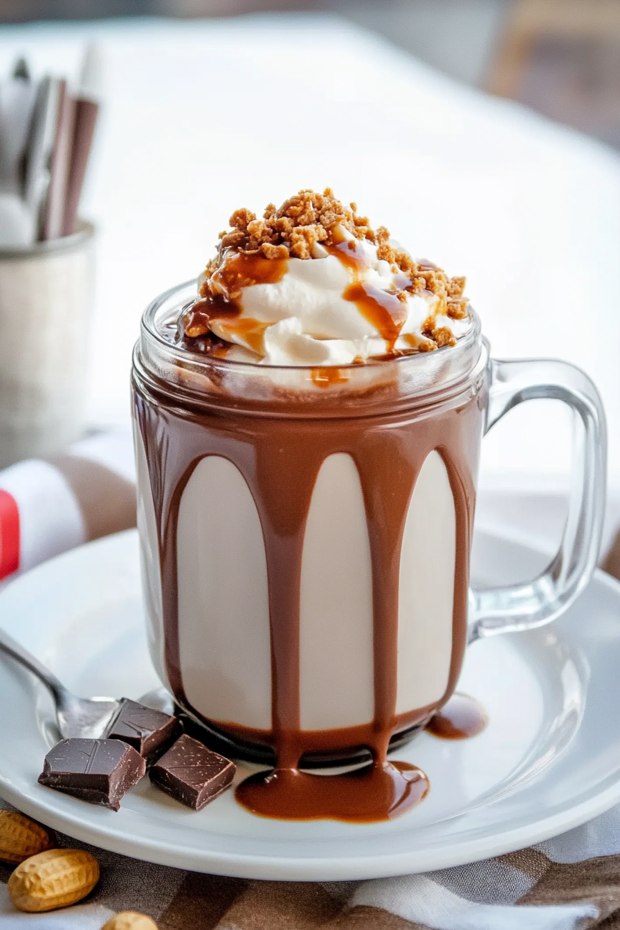 Peanut Butter Hot Chocolate