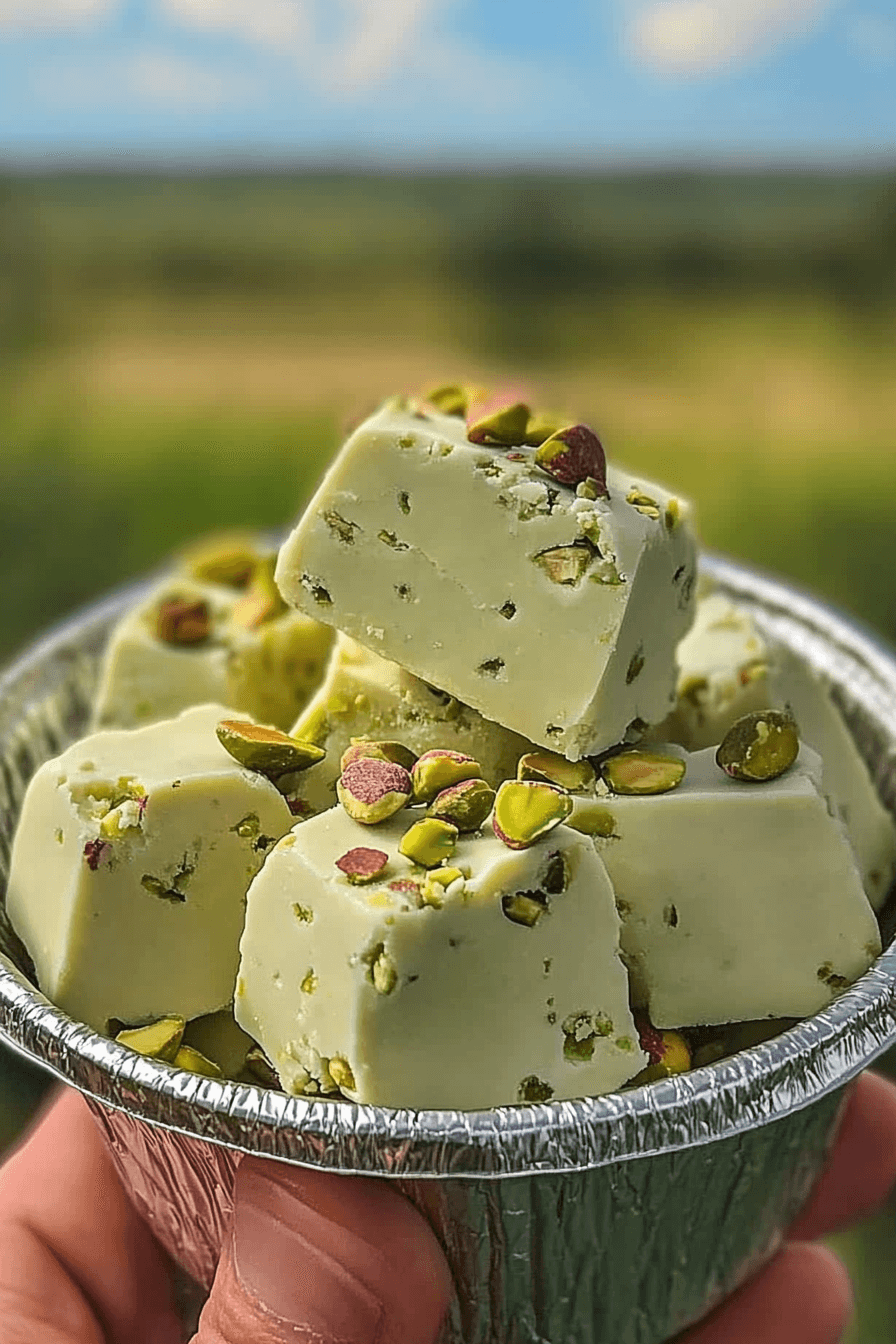 Pistachio Fudge