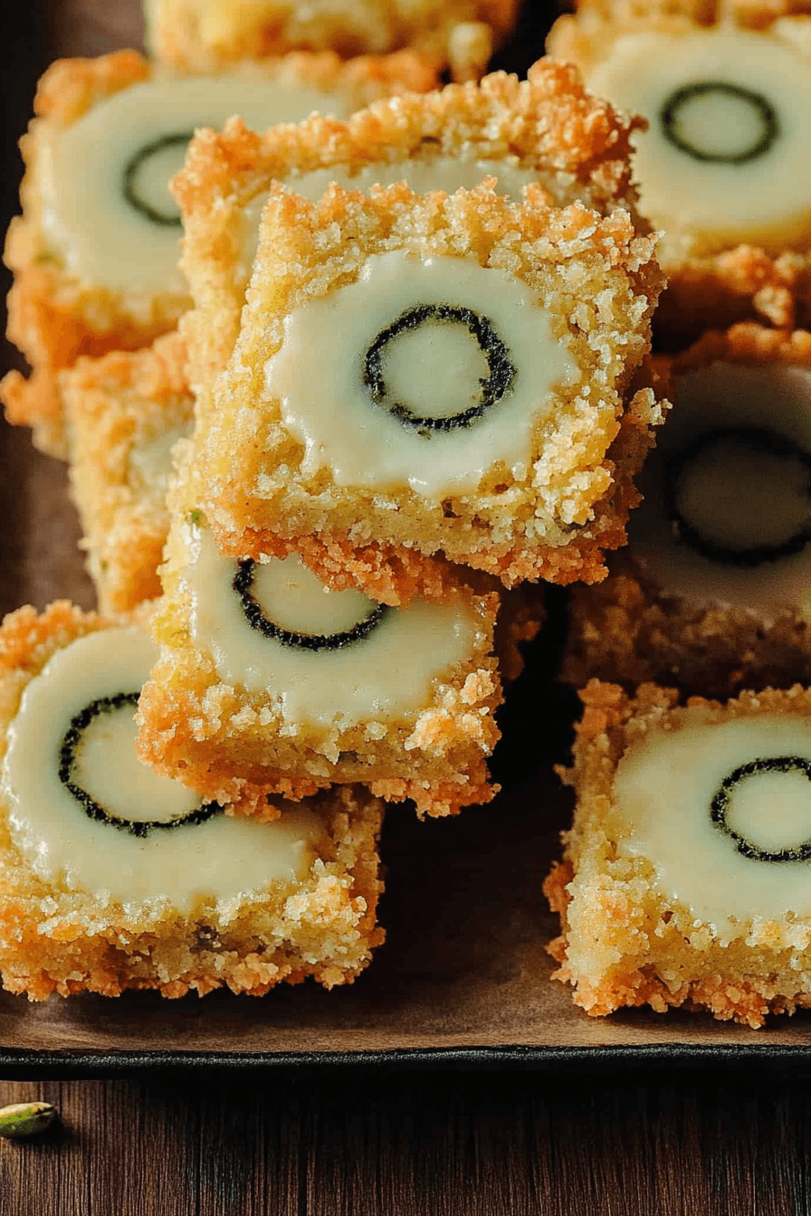 Pistachio Pudding Sugar Cookie Bars