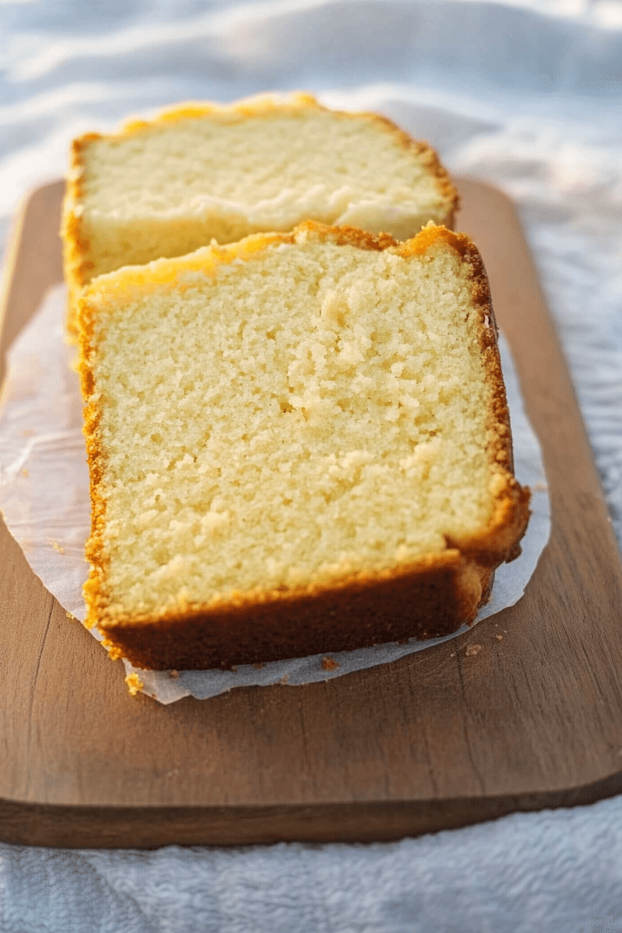 Pound Cake Recipe