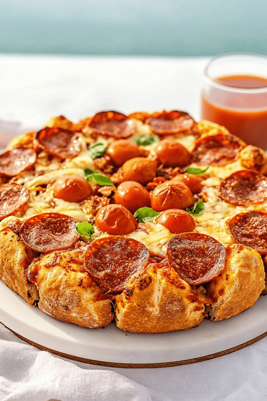 Pull Apart Pizza Bread