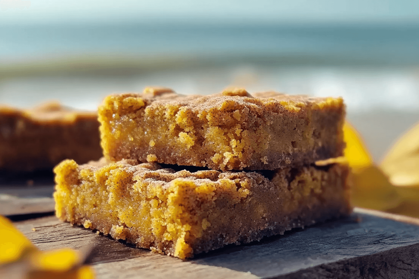 Pumpkin Snickerdoodle Bars