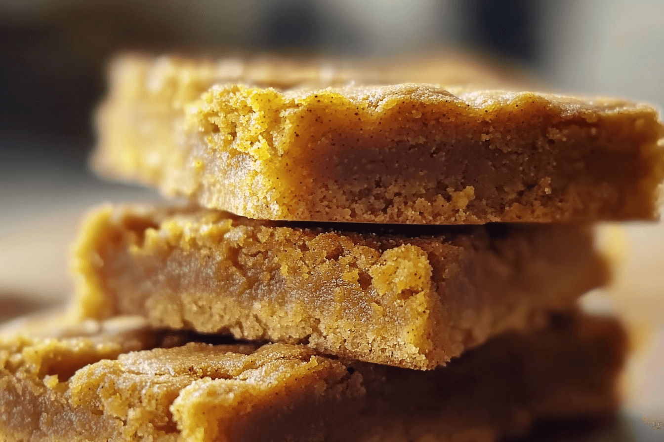 Pumpkin Snickerdoodle Bars