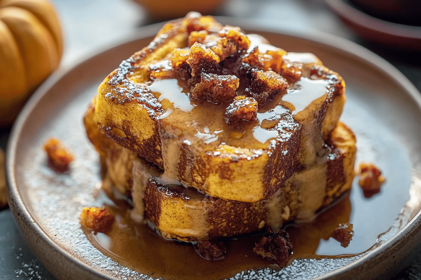 Pumpkin Spice French Toast