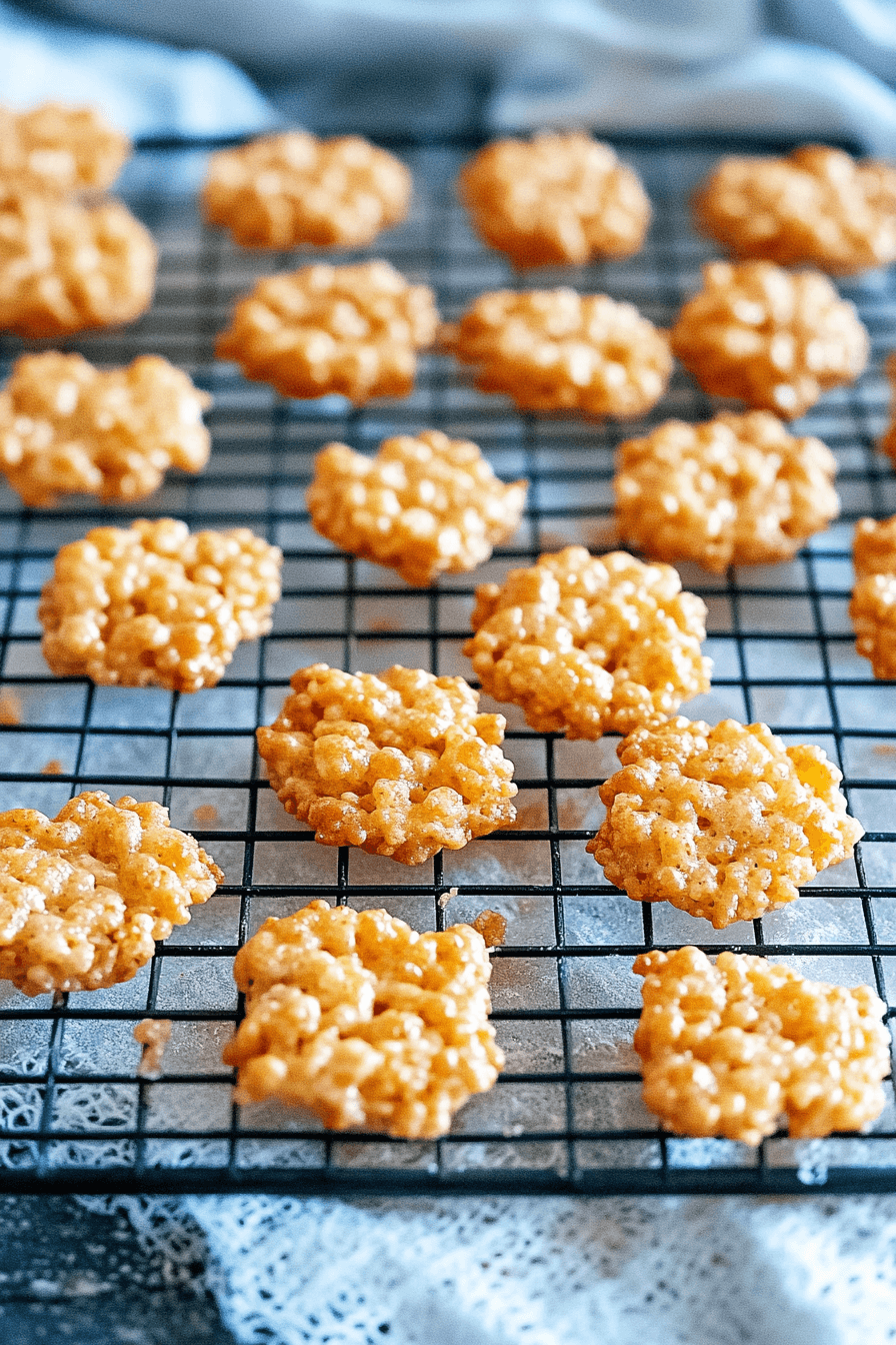 Rice Krispie Cheddar Cracker