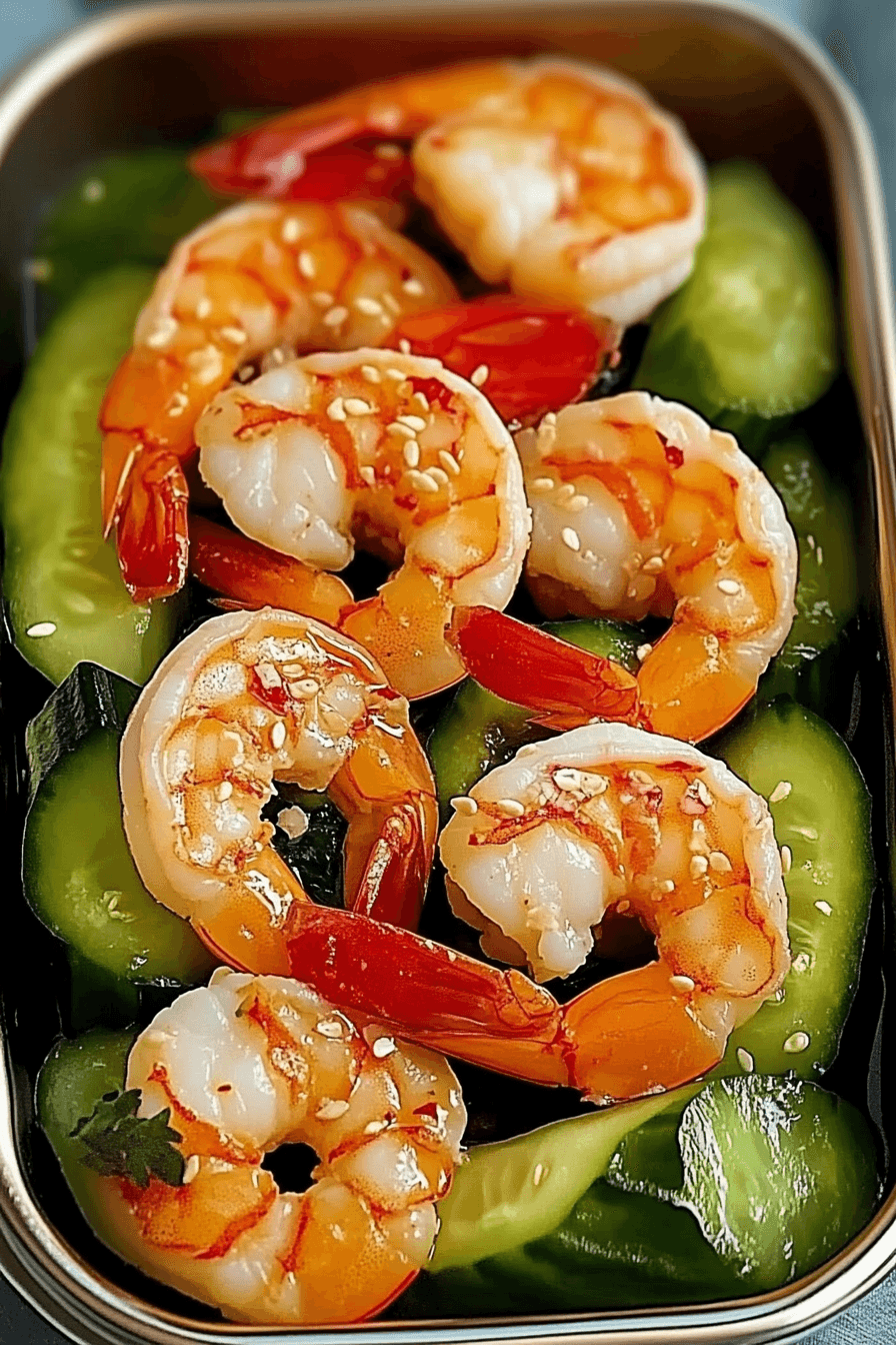 Shrimp and Cucumber Salad Recipe