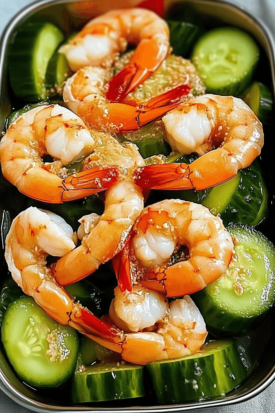 Shrimp and Cucumber Salad Recipe