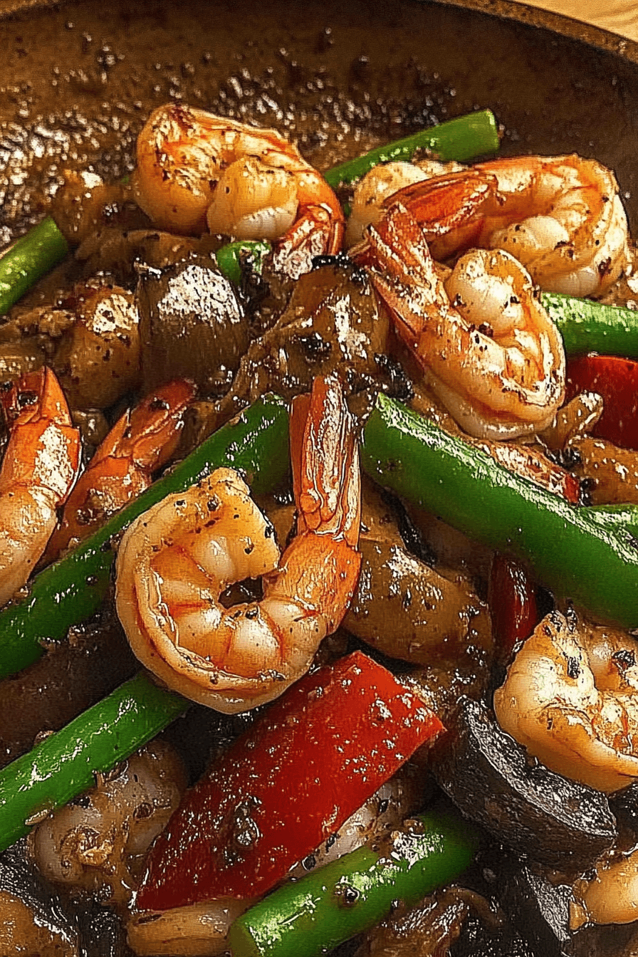 Shrimp and Vegetable Stir-Fry