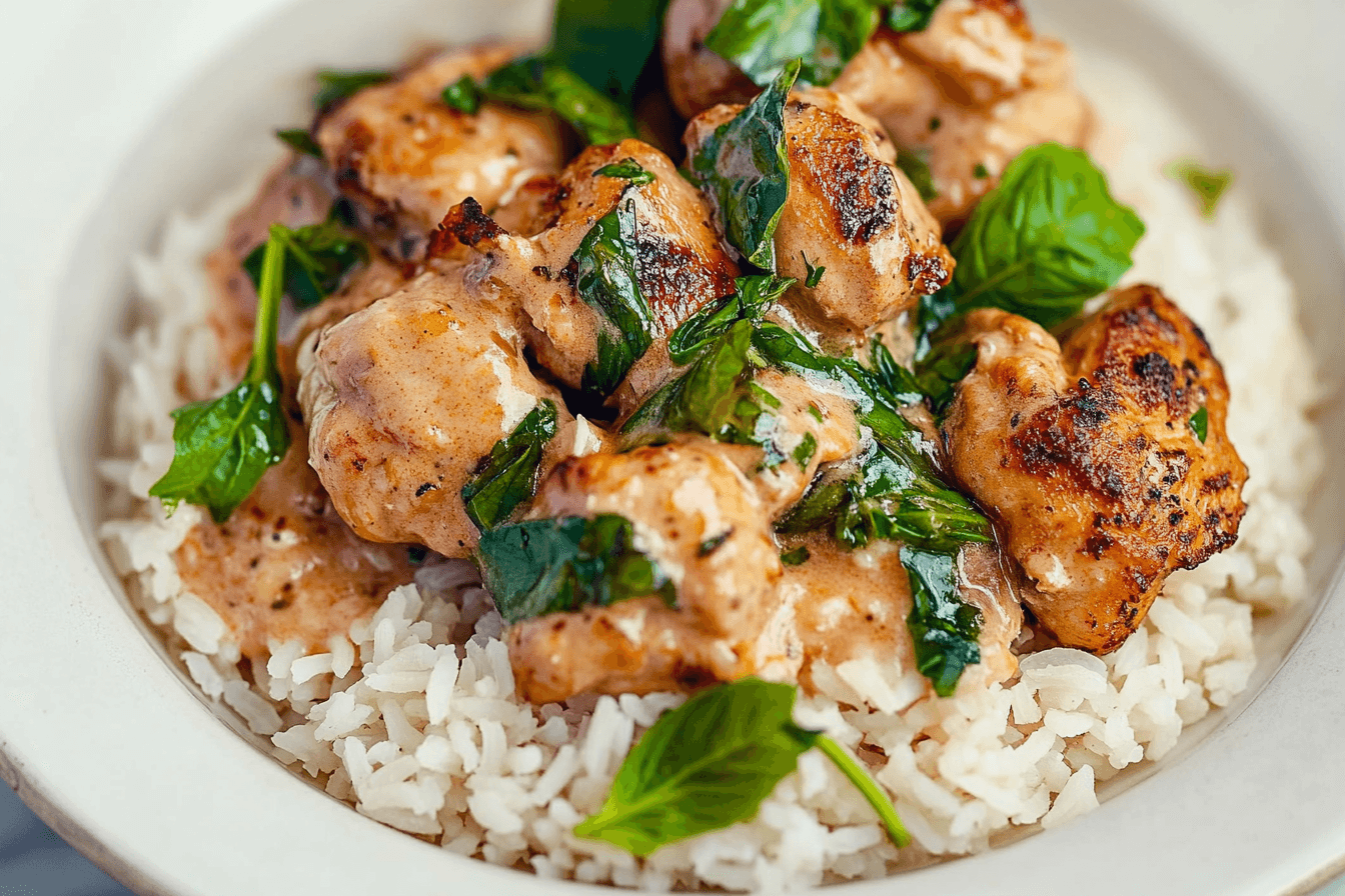 Spiced Coconut Basil Chicken with RiceBig Mac Sloppy Joesmississippi mud potatoes