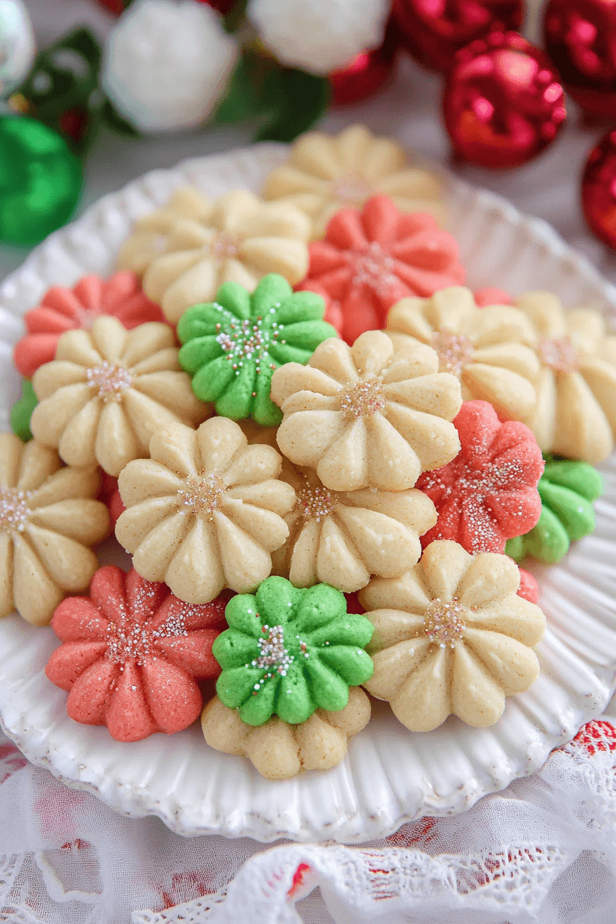 Spritz Cookie Recipe