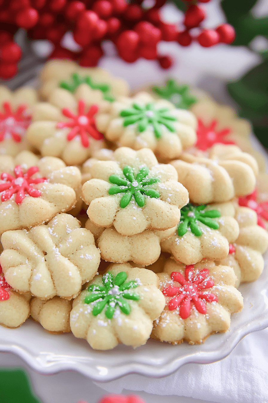 Spritz Cookie Recipe