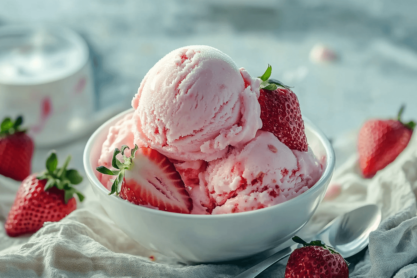 Strawberry Shortcake Ice Cream