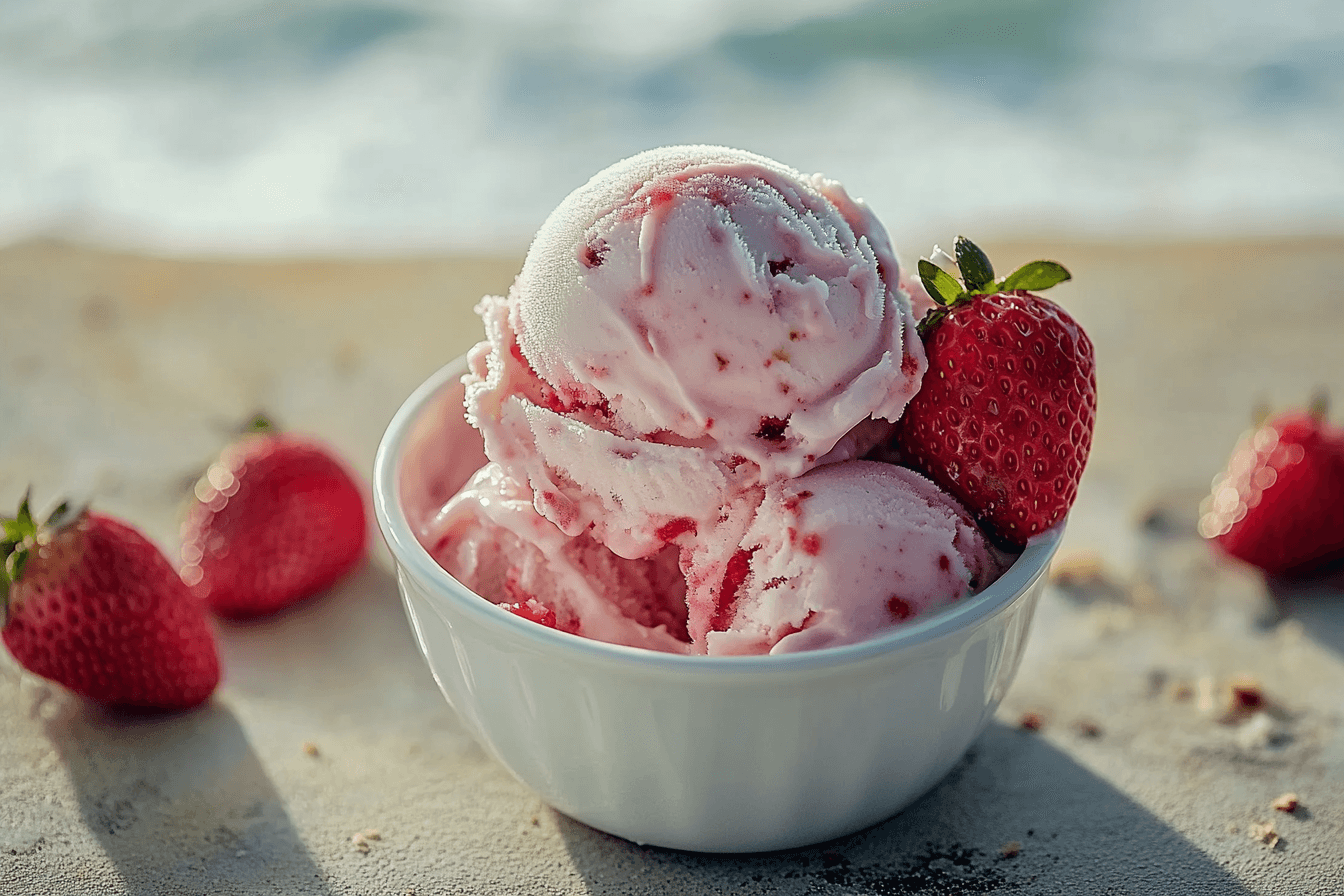 Strawberry Shortcake Ice Cream