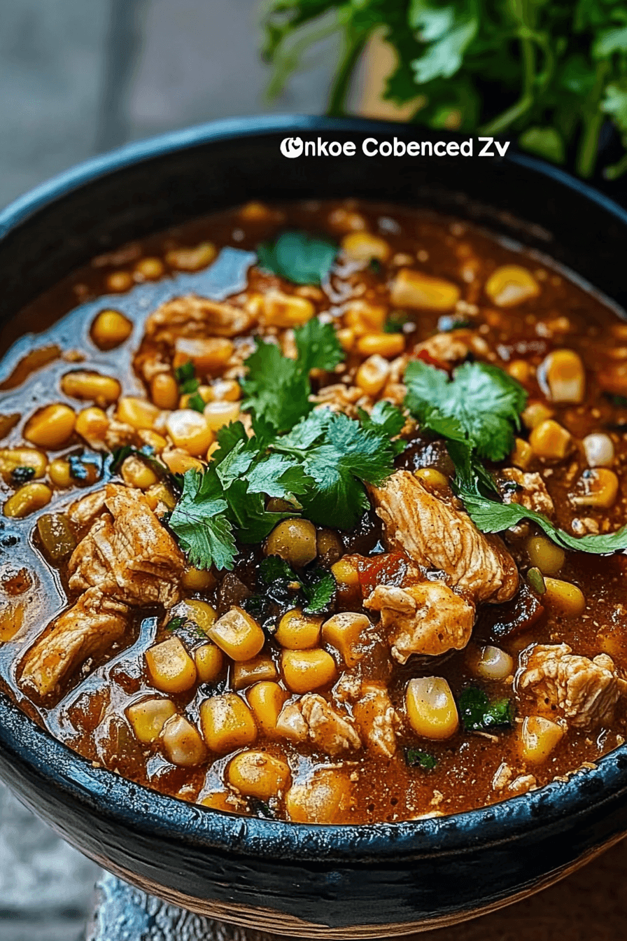 Street Corn Chicken Chili