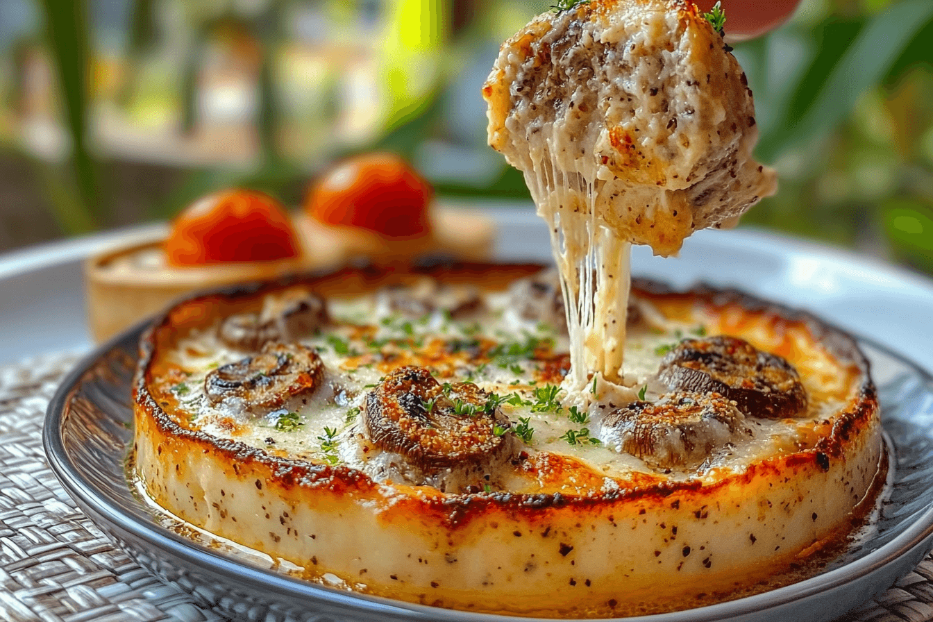 Stuffed Mushroom Dip