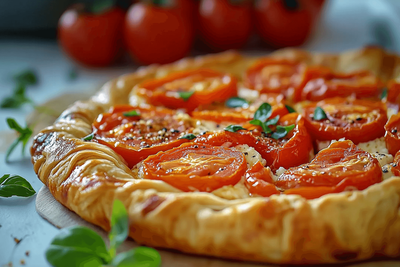 Tomato Ricotta Galette