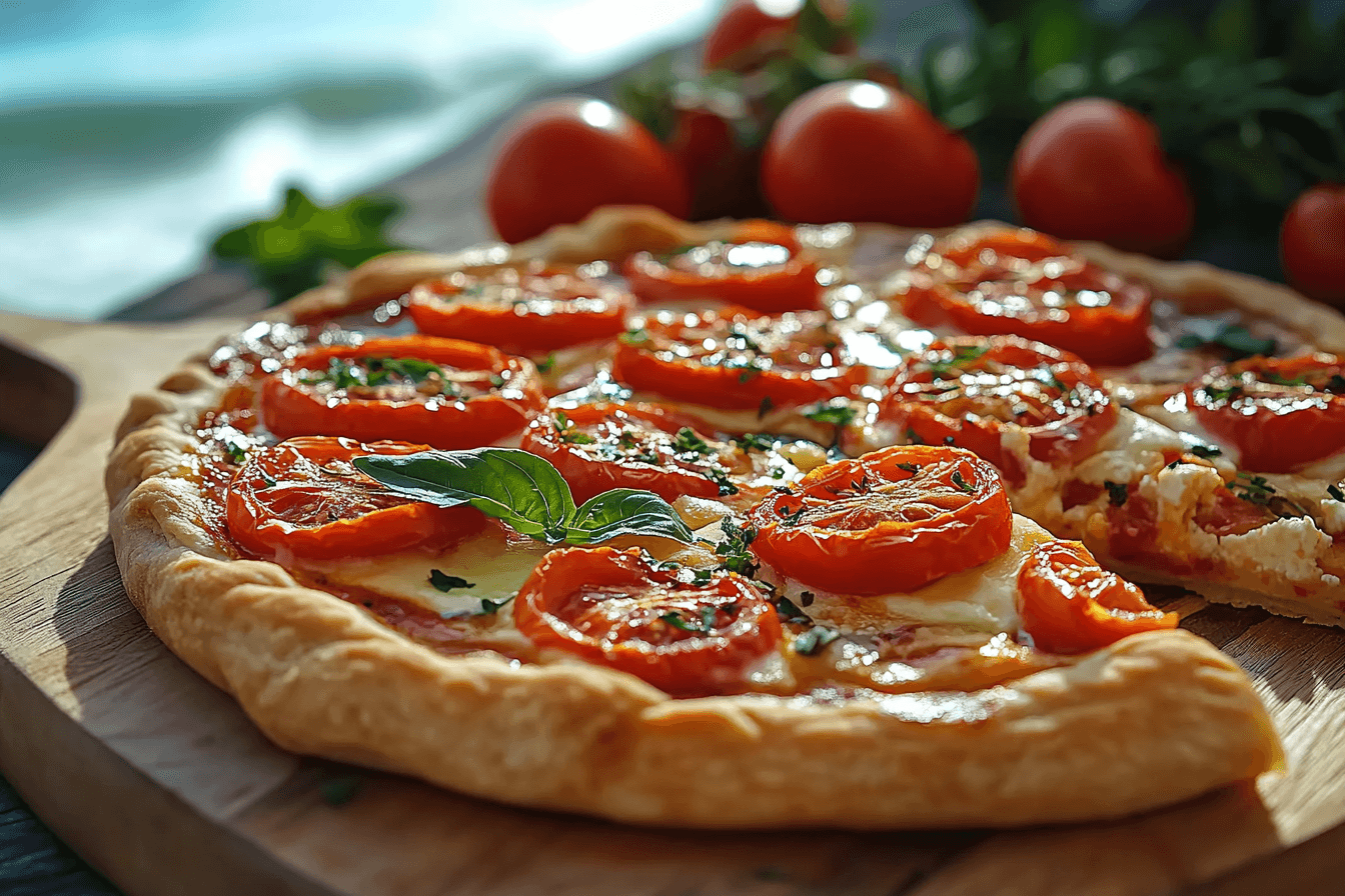 Tomato Ricotta Galette