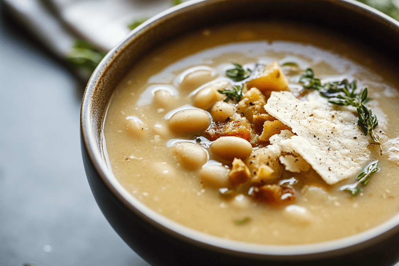 Tuscan white bean soup