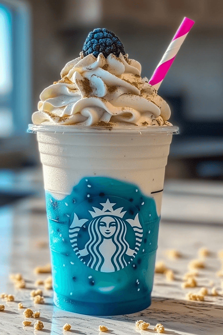 Vanilla Bean Frappuccino with a Blue Raspberry SurpriseBig Mac Sloppy Joesmississippi mud potatoes