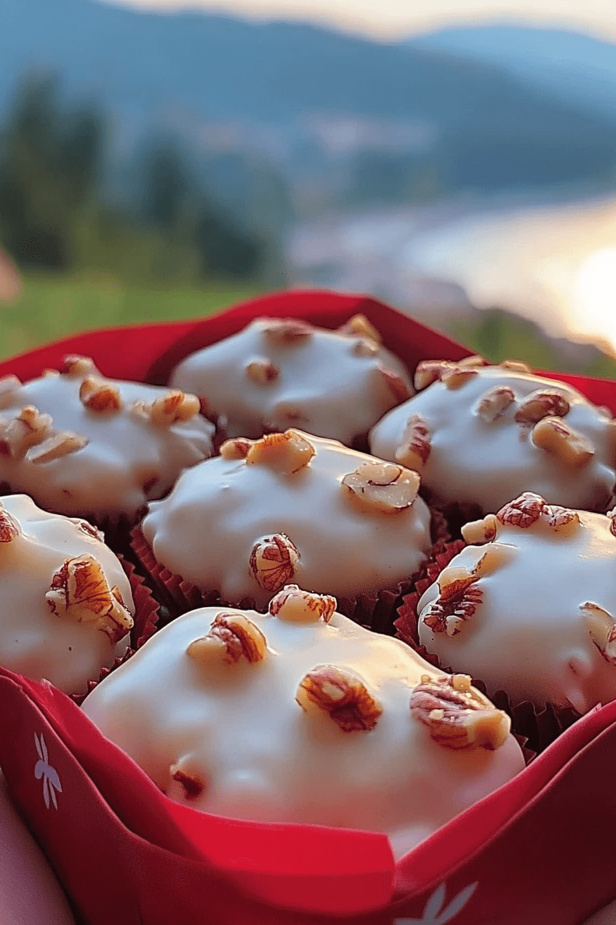 Vanilla Pecan Pralines