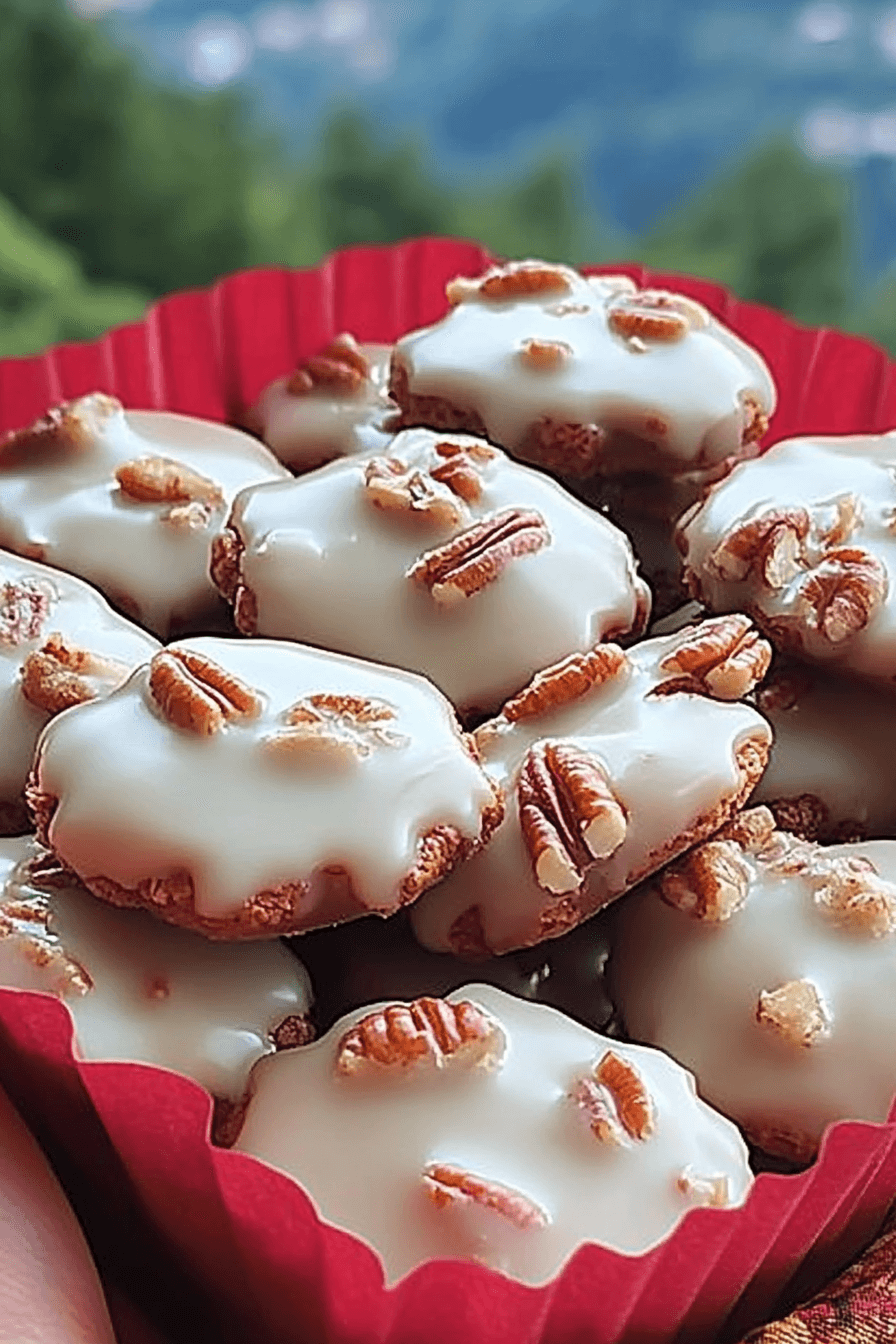 Vanilla Pecan Pralines