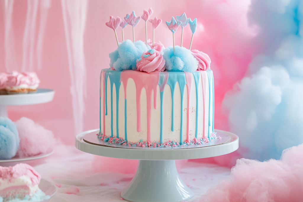 How long does a cotton candy cake last 0