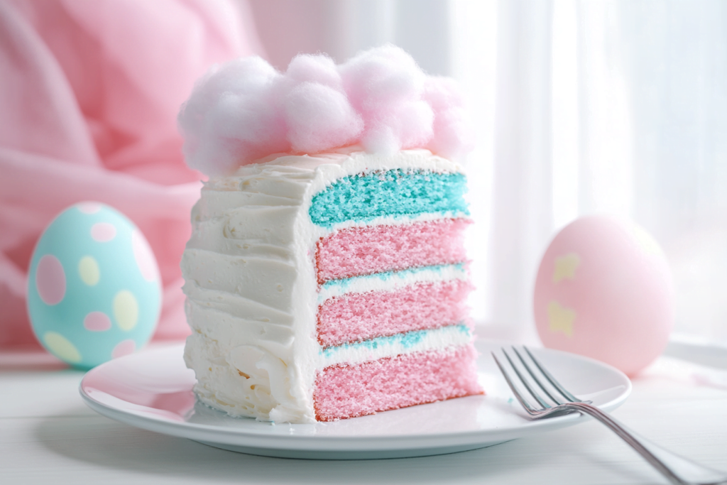 How long does a cotton candy cake last