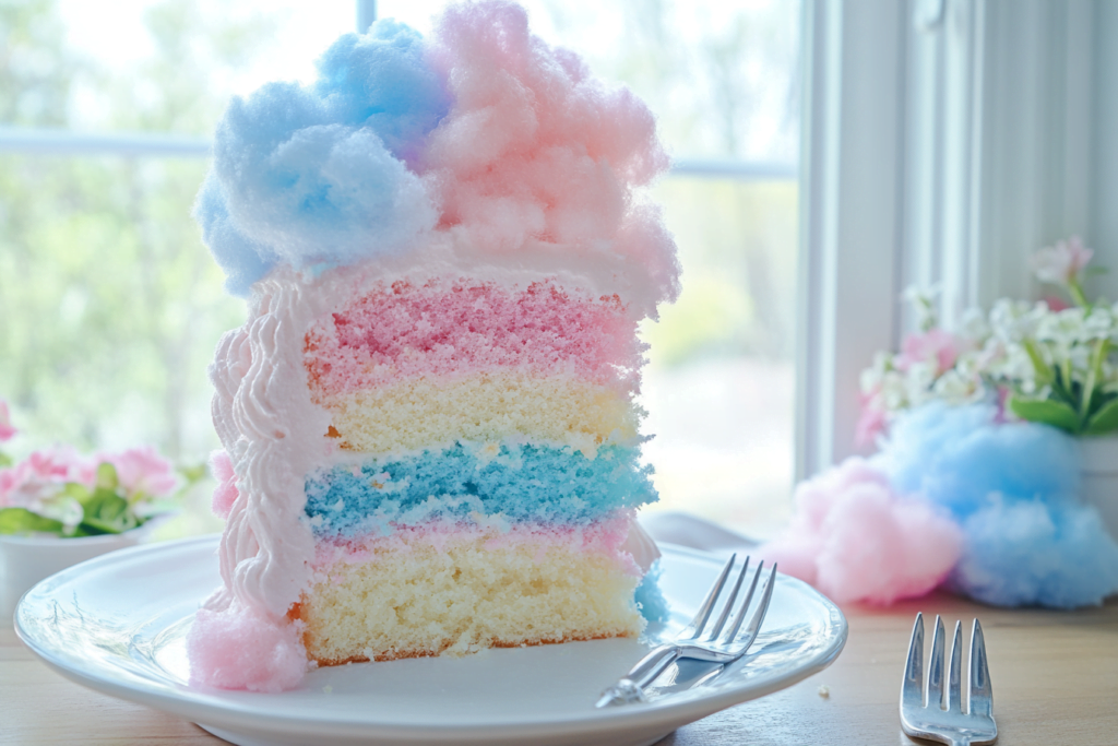 How long does a cotton candy cake last 2