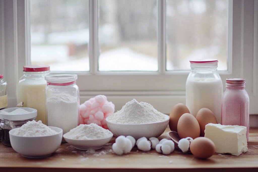 cotton candy cake Ingredients