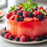 watermelon cake