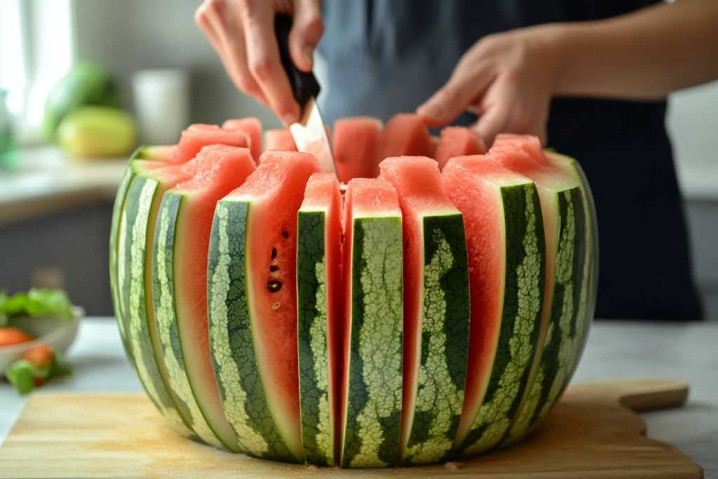 watermelon cake Direction