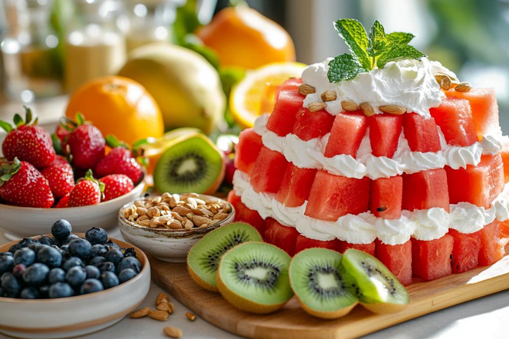 watermelon cake Ingredient