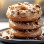 Baked Maple Pecan Donuts