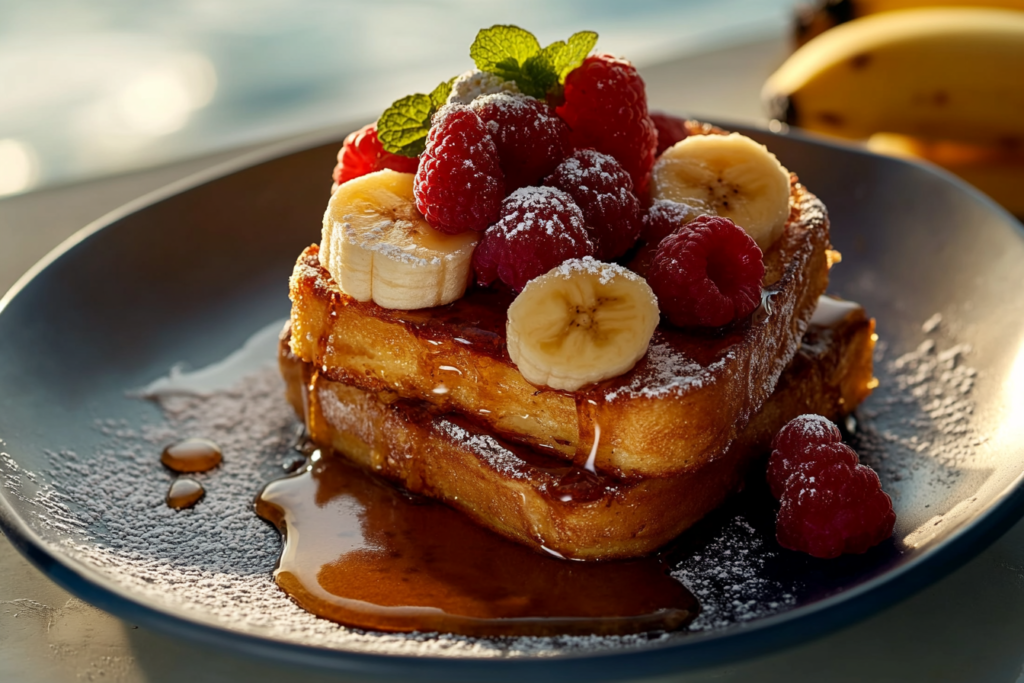 Banana Berry French Toast