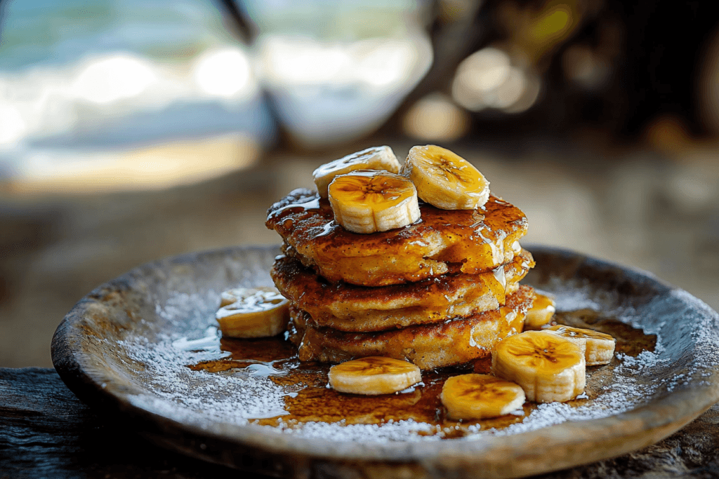 Banana Bread Griddle Cakes