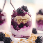 Blackberry Cheesecake Parfaits