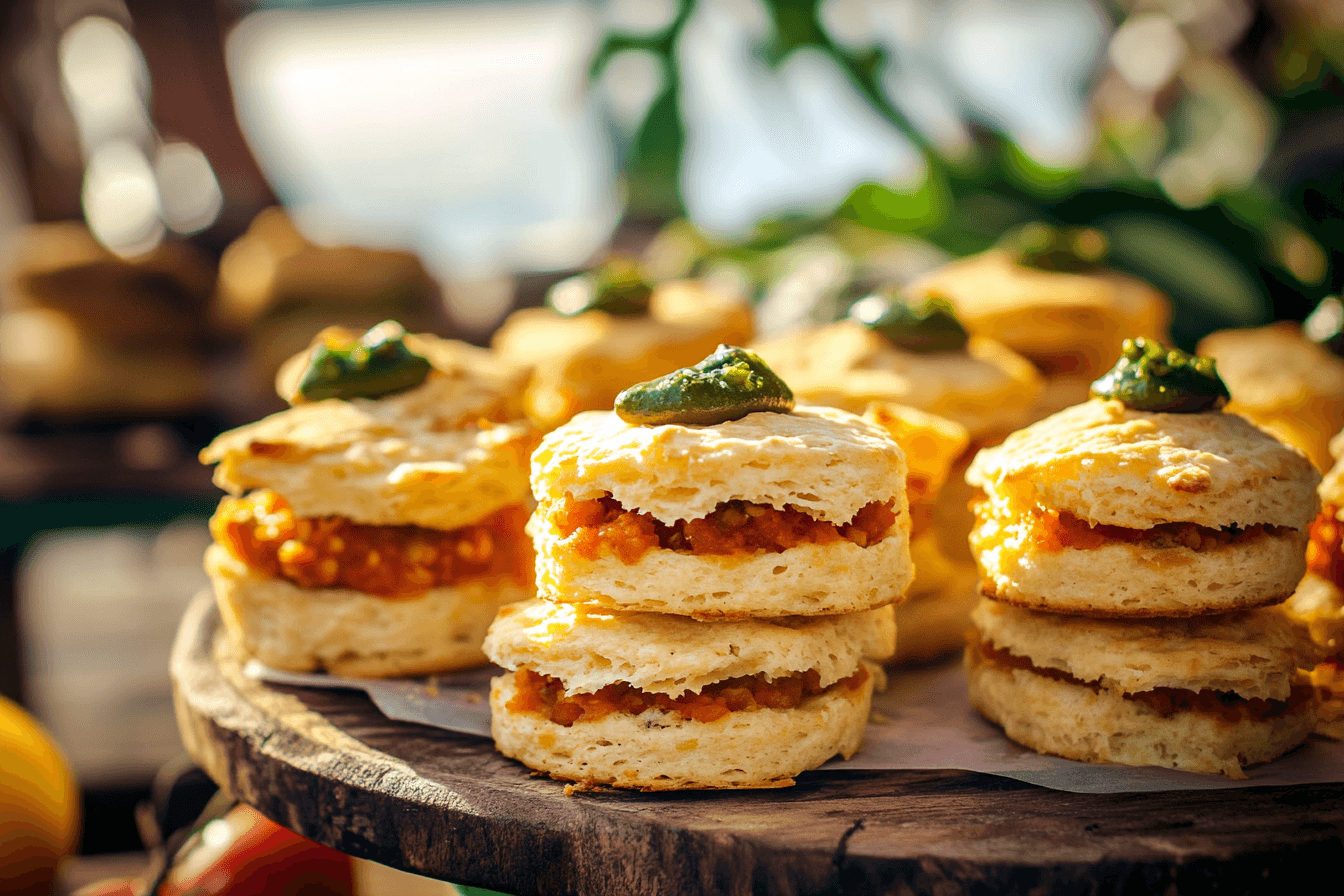 Buttermilk Biscuits with Pimento