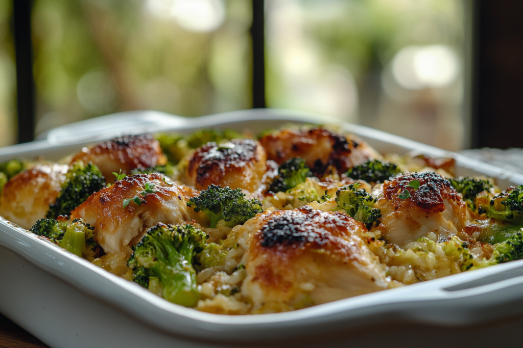 Chicken Broccoli Rice Casserole